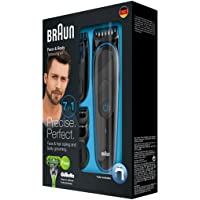 Braun MGK3040 - Set de afeitado multifunción 7 en 1- depiladora masculina- recortadora de barba- cortapelos profesional…